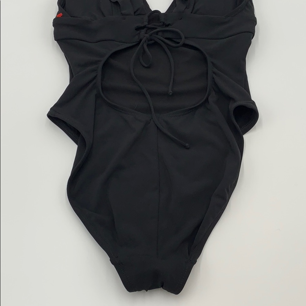 Robin Piccone Ruffled Sleeve One Piece - NWOT - Picture 6 of 9